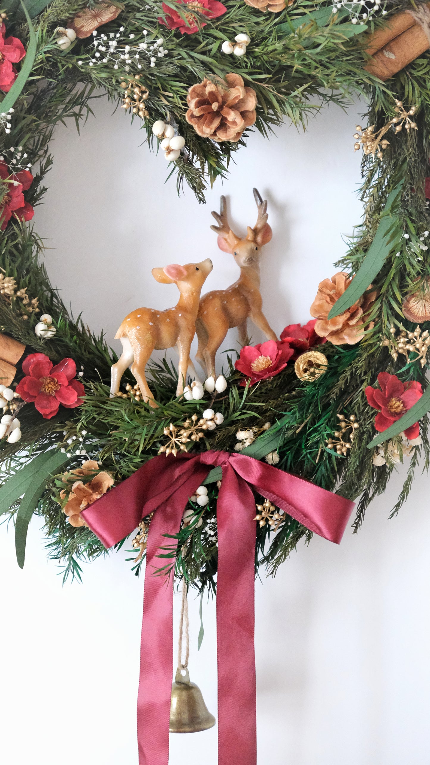幸福結局 - 聖誕永生花環 | HAPPY ENDING - Preserved Flower Christmas Wreath 40cm